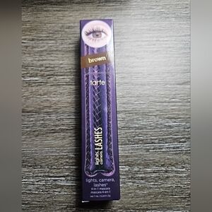 NIB Tarte Lights, Camera, Lashes Mascara - Brown